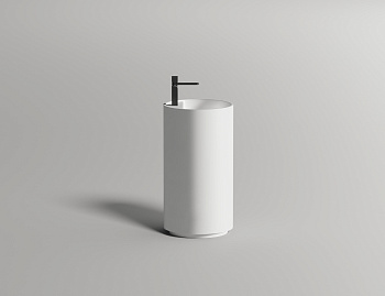 Раковина из искусственного камня Salini ARMONIA 130111SM 45х45 напольная цвет белый Раковина из искусственного камня Salini ARMONIA 130111SM 45х45 напольная цвет белый